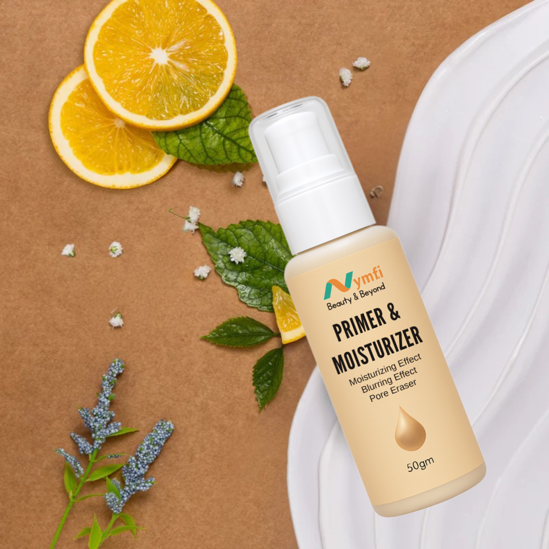 Nymfi SilkMatte 3-in-1 Primer + Moisturizer | Deep Hydration | Instant Blur | Smooth, Even Makeup Finish | All Skin Types